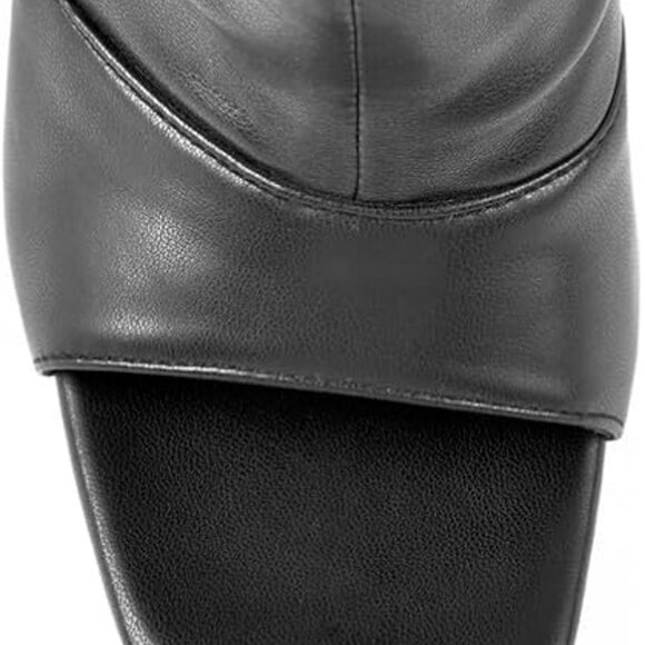 Women's Stiletto Heel Zipper Knee/Thigh High Boots - Picture 5 of 7